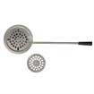Picture of Encore Lever Handle Drain, 3-1/2" Sink Opening, 1-1/2" Outlet with crumb cup strainer and Brass Reducer