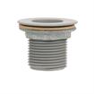 Picture of Encore® Gray ABS Sink Drain 1-1/2" L, 1-3/8" Dia. Sink Opening, 2" Face Flange, 1" NPS