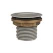 Picture of Encore® Gray ABS Sink Drain 1-1/2" L, 1-3/8" Dia. Sink Opening, 2" Face Flange, Includes: Locknut & Washer, 1" NPS