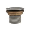 Picture of Encore® Gray ABS Sink Drain 1-1/2" L, 1-3/8" Dia. Sink Opening, 2" Face Flange, Includes: Locknut & Washer, 1" NPS