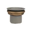 Picture of Encore® Gray ABS Sink Drain 1-1/2" L, 1-3/8" Dia. Sink Opening, 2" Face Flange, Includes: Locknut & Washer, 1" NPS