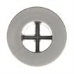 Picture of Encore® Gray ABS Sink Drain 1-1/2" L, 1-3/8" Dia. Sink Opening, 2" Face Flange, Includes: Locknut & Washer, 1" NPS