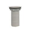 Picture of Encore® Gray ABS Sink Drain 2-7/8" L, 1-3/8" Dia. Sink Opening, 2" Face Flange, Includes: Locknut & Washer, 1" NPS