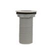 Picture of Encore® Gray ABS Sink Drain 2-7/8" L, 1-3/8" Dia. Sink Opening, 2" Face Flange, Individually Packed with Locknut & Washer, 1" NPT