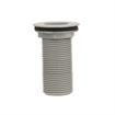 Picture of Encore® Gray ABS Sink Drain 2-7/8" L, 1-3/8" Dia. Sink Opening, 2" Face Flange, Individually Packed with Locknut & Washer, 1" NPT
