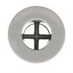 Picture of Encore® Gray ABS Sink Drain 2-7/8" L, 1-3/8" Dia. Sink Opening, 2" Face Flange, Individually Packed with Locknut & Washer, 1" NPT