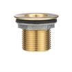 Picture of Encore® Brass Sink Drain 1-1/2" L, 1-3/8" Dia. Sink Opening, 2" Face Flange, Includes: Locknut & Washer, 1" NPS