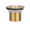 Picture of Encore® Brass Sink Drain 1-1/2" L, 1-3/8" Dia. Sink Opening, 2" Face Flange, Includes: Locknut & Washer, 1" NPS