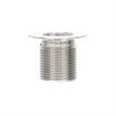 Picture of Encore® Nickel Plated Brass Sink Drain 1-1/2" L, 1-3/8" Dia. Sink Opening, 2" Face Flange, 1" NPS