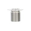 Picture of Encore® Nickel Plated Brass Sink Drain 1-1/2" L, 1-3/8" Dia. Sink Opening, 2" Face Flange, 1" NPS