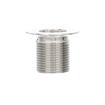 Picture of Encore® Nickel Plated Brass Sink Drain 1-1/2" L, 1-3/8" Dia. Sink Opening, 2" Face Flange, 1" NPS