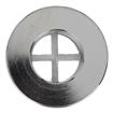 Picture of Encore® Nickel Plated Brass Sink Drain 1-1/2" L, 1-3/8" Dia. Sink Opening, 2" Face Flange, 1" NPS