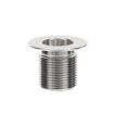 Picture of Encore® Nickel Plated Brass Sink Drain 1-1/2" L, 1-3/8" Dia. Sink Opening, 2" Face Flange, Includes: Locknut & Washer, 1" NPS