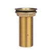 Picture of Encore® Brass Sink Drain 3-1/4" L, 1-3/8" Dia Sink Opening, 2" Face Flange, Includes: Brass Locknut & Washer, 1" NPS