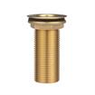Picture of Encore® Brass Sink Drain 3-1/4" L, 1-3/8" Dia Sink Opening, 2" Face Flange, Includes: Brass Locknut & Washer, 1" NPS