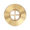 Picture of Encore® Brass Sink Drain 3-1/4" L, 1-3/8" Dia Sink Opening, 2" Face Flange, Includes: Brass Locknut & Washer, 1" NPS