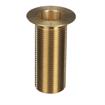 Picture of Encore® Brass Sink Drain 3-1/4" L, 1-3/8" Dia Sink Opening, 2" Face Flange, Includes: Locknut, Washer, Stopper, 1" NPT