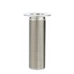 Picture of Encore® Nickel Plated Brass Sink Drain 4" L, 1-3/8" Dia Sink Opening, 2" Face Flange, 1" NPS