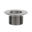 Picture of Encore® Nickel Plated Brass Sink Drain 1-1/2" L, 2" Dia Sink Opening, 3" Face Flange, 1-1/2" NPS