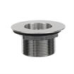 Picture of Encore® Nickel Plated Brass Sink Drain 1-1/2" L, 2" Dia Sink Opening, 3" Face Flange, Includes: Locknut & Washer, 1-1/2" NPT