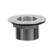 Picture of Encore® Nickel Plated Brass Sink Drain 1-1/2" L, 2" Dia Sink Opening, 3" Face Flange, Includes: Locknut & Washer, 1-1/2" NPT