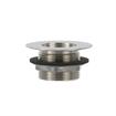 Picture of Encore® Nickel Plated Brass Sink Drain 1-1/2" L, 2" Dia Sink Opening, 3" Face Flange, Includes Packed Locknut & Washer, 1-1/2" NPT
