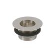 Picture of Encore® Nickel Plated Brass Sink Drain 1-1/2" L, 2" Dia Sink Opening, 3" Face Flange, Includes Packed Locknut & Washer, 1-1/2" NPT