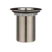 Picture of Encore® Nickel Plated Brass Sink Drain 3" L, 2" Dia Sink Opening, 3" Face Flange, Includes: Locknut & Washer, 1-1/2" NPS