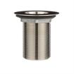 Picture of Encore® Nickel Plated Brass Sink Drain 3" L, 2" Dia Sink Opening, 3" Face Flange, Includes: Locknut & Washer, 1-1/2" NPS