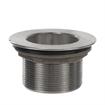 Picture of Encore® Nickel Plated Brass Sink Drain 2" L, 2-1/2" Dia. Sink Opening, 3-1/2" Face Flange, Includes: Locknut & Washer, 2" NPS