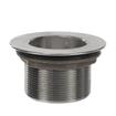 Picture of Encore® Nickel Plated Brass Sink Drain 2" L, 2-1/2" Dia. Sink Opening, 3-1/2" Face Flange, Includes: Locknut & Washer, 2" NPS