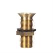 Picture of Encore® Brass Sink Drain 2" L, 15/16" Dia. Sink Opening, 1-1/4" Face Flange, Includes: Locknut & Washer, 1/2" NPS