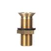 Picture of Encore® Brass Sink Drain 2" L, 15/16" Dia. Sink Opening, 1-1/4" Face Flange, Includes: Locknut & Washer, 1/2" NPS