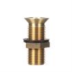 Picture of Encore® Brass Sink Drain 2" L, 15/16" Dia. Sink Opening, 1-1/4" Face Flange, Includes: Locknut & Washer, 1/2" NPS