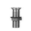 Picture of Encore® Nickel Plated Brass Sink Drain 2" L, 15/16" Dia. Sink Opening, 1-1/4" Face Flange, Includes: Locknut & Washer, 1/2" NPS