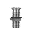 Picture of Encore® Nickel Plated Brass Sink Drain 2" L, 15/16" Dia. Sink Opening, 1-1/4" Face Flange, Includes: Locknut & Washer, 1/2" NPS