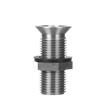 Picture of Encore® Nickel Plated Brass Sink Drain 2" L, 15/16" Dia. Sink Opening, 1-1/4" Face Flange, Includes: Locknut & Washer, 1/2" NPS