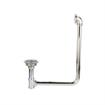 Picture of Encore® Duo Basket Drain, with Overflow Assembly, 3-1/2" Sink Opening, 4-1/2" Face Flange, Stainless Steel, 1-1/2"