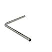 Picture of Encore® Overflow Elbow, 14" x 18", 1-1/4" OD Tubing, Formed One Piece, Chrome Plated Brass