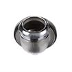 Picture of Encore® Overflow Head, 2" Dia. Cutout in Sink for Overflow Head, Nickel Plated Brass, Stainless Steel Faceplate, for 1-1/4" Tubing