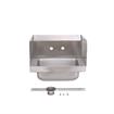 Picture of Encore® Wall Mount Type 304 Series Stainless Steel Hand Sink 14" x 10" x 5" Deep with Side Splash and KL45-4000-SE4 Faucet
