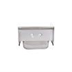 Picture of Encore® Wall Mount Type 304 Series Stainless Steel Hand Sink 14" x 10" x 5" Deep with Side Splash and KL45-4000-SE4 Faucet