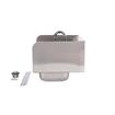 Picture of Encore Wall Mount Type 304 Series Stainless Steel Hand Sink 14" x 10" x 5" Deep with 4" OC Holes, Double side splash and KHS15-4000 Faucet