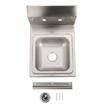 Picture of Encore® Wall Mount Type 304 Series Stainless Steel Space Saver Hand Sink 9" x 9" x 5" Deep