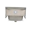 Picture of Encore® Wall Mount Type 304 Series Stainless Steel Hand Sink Single Mounting Hole 14" x 10" x 5" Deep Less Side Splash