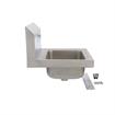Picture of Encore® Wall Mount Type 304 Series Stainless Steel Hand Sink Single Mounting Hole 14" x 10" x 5" Deep Less Side Splash