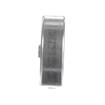 Picture of 1.94" OD Zinc Plated Steel Wheel  with 1/4" Offset Bore Bushing