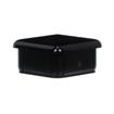 Picture of Black Nylon End Cap for 1" OD, 18-ga Square Tubing