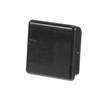 Picture of Black Nylon End Cap for 1-1/2" OD, 16-ga SquareTubing