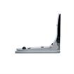 Picture of 7" L Chrome Plated Die Cast Folding Removable Shelf Bracket with Zinc Plated Steel Mount